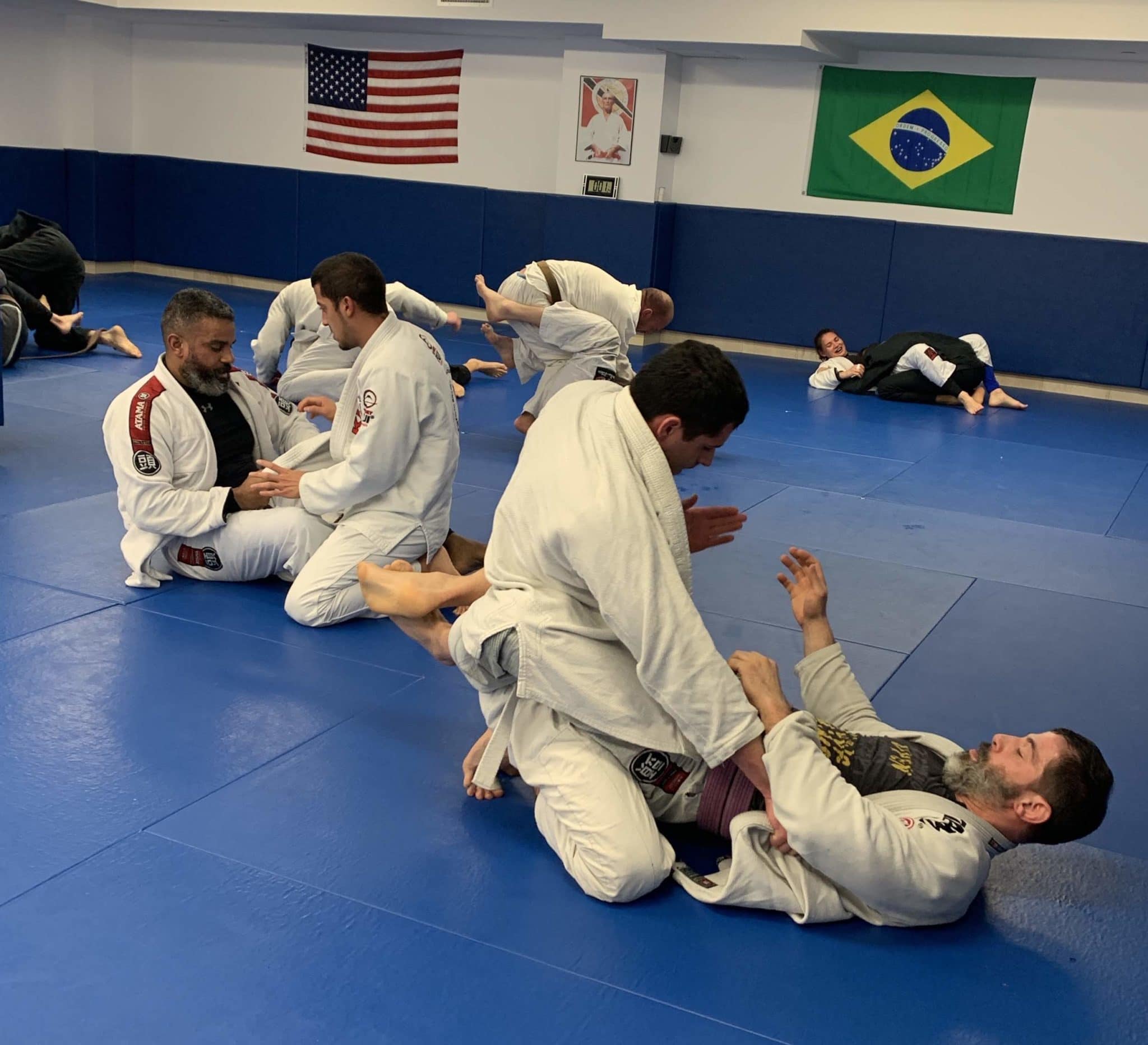 Adult BJJ class at Lifestyle MMA